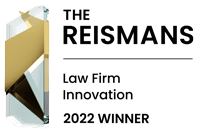 Clio 2022 Reisman Law Firm Innovation Winner logo
